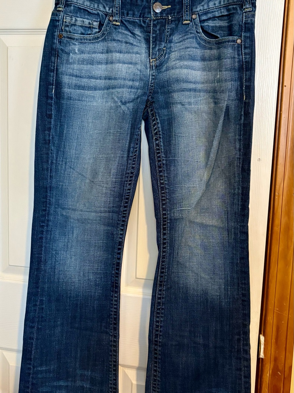 Maurices Dark Wash Bootcut Jeans - Blue